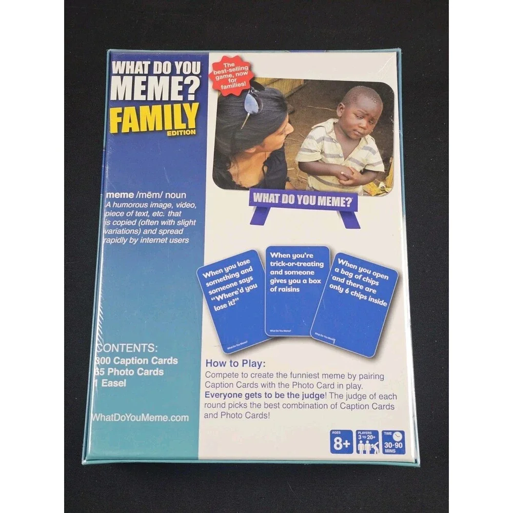 What Do You Meme Family Edition The Hilarious Family Game New Sealed